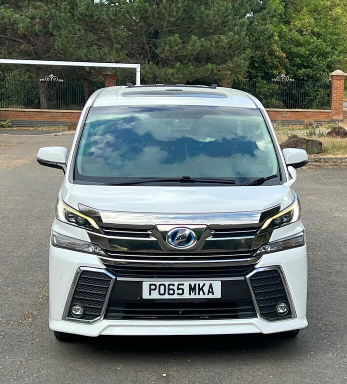 Toyota Vellfire Mpv 2.5 Hybrid Luxury Mpv E-cvt 201665 White #2