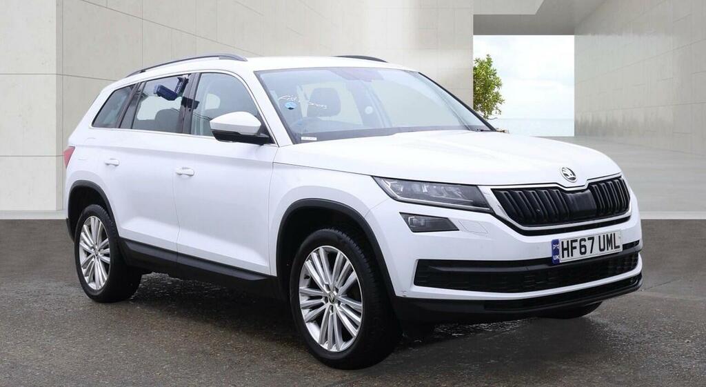 Skoda Kodiaq Suv 2.0 Tdi Se L Dsg 4Wd Euro 6 Ss 7 Seat White