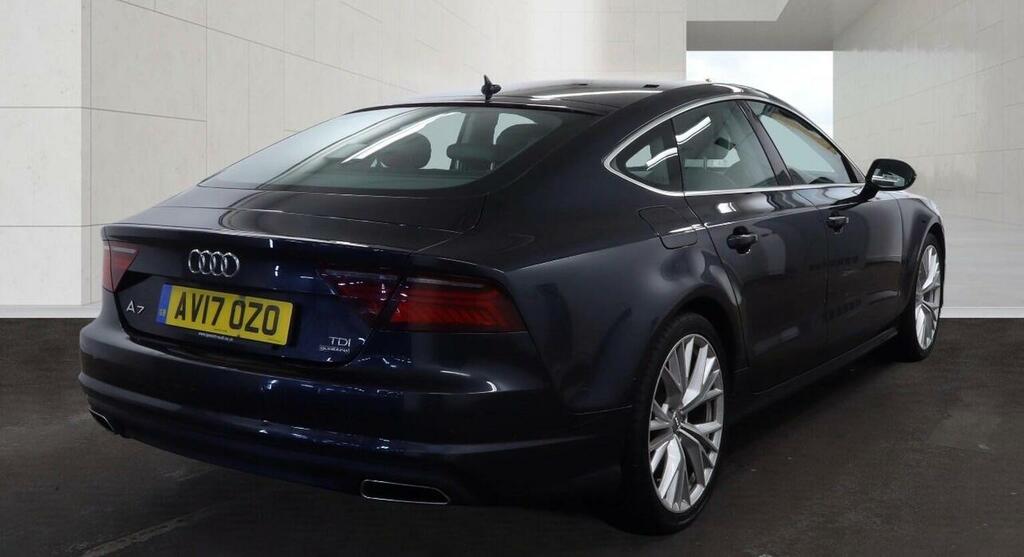 Audi A7 3.0 Tdi V6 Se Executive Sportback S Tronic Quattro Blue #5