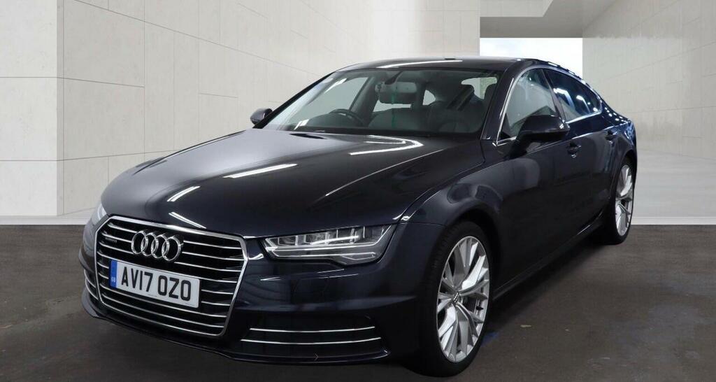 Audi A7 3.0 Tdi V6 Se Executive Sportback S Tronic Quattro Blue #2