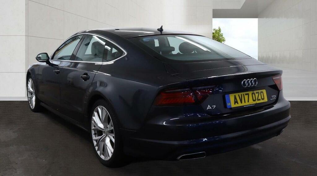 Audi A7 3.0 Tdi V6 Se Executive Sportback S Tronic Quattro Blue #4