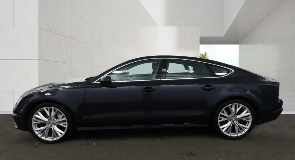 Audi A7 3.0 Tdi V6 Se Executive Sportback S Tronic Quattro Blue #6