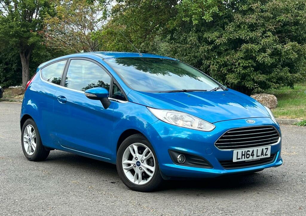 Ford Fiesta 1.0T Ecoboost Zetec Euro 5 Ss Blue