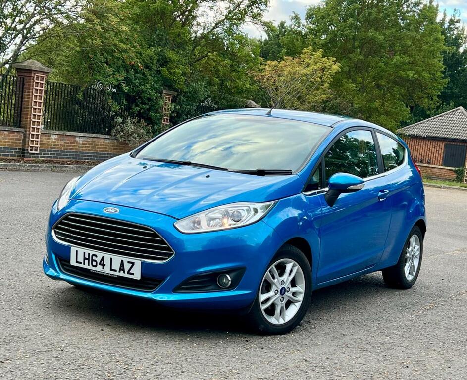 Ford Fiesta 1.0T Ecoboost Zetec Euro 5 Ss Blue #3