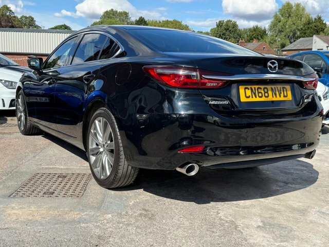 Mazda 6 2018 2.2 Skyactiv-d Sport Nav Euro 6 Ss 4 Black #5