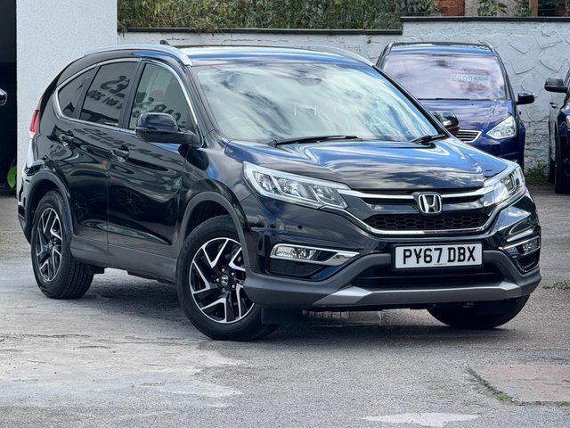 Honda Cr-V 2018 1.6 I-dtec Se Plus Navi Euro 6 Ss Black #3