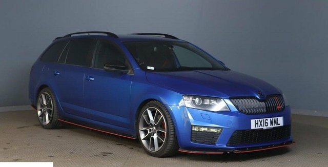 Skoda Octavia 2016 2.0 Tdi Vrs Dsg Euro 6 Ss Snav Blue