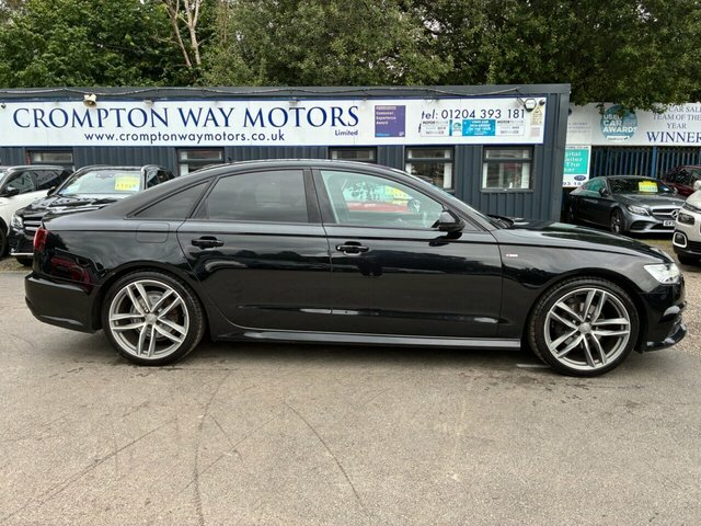 Audi A6 Saloon 2.0 Tdi Ultra Black Edition Saloon S Tr Black #3