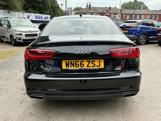 Audi A6 Saloon 2.0 Tdi Ultra Black Edition Saloon S Tr Black #6