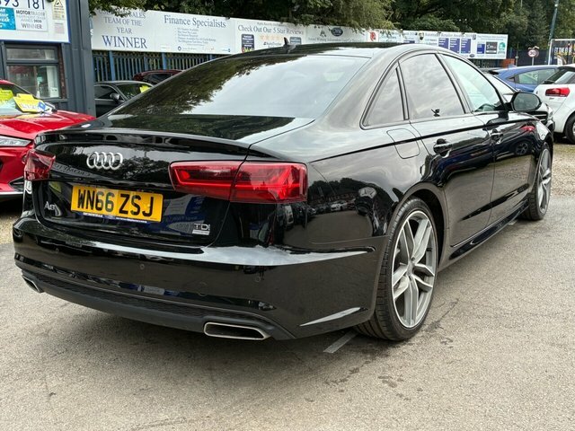 Audi A6 Saloon 2.0 Tdi Ultra Black Edition Saloon S Tr Black #5