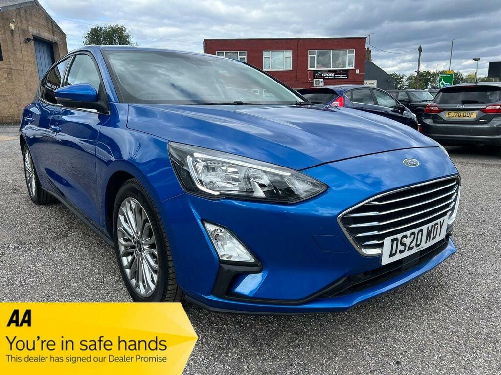 Ford Focus 1.0T Ecoboost Titanium X Euro 6 Ss Blue