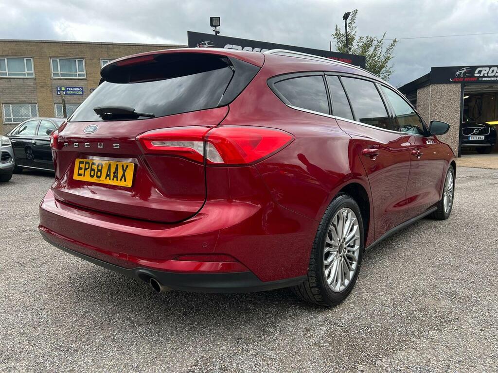 Ford Focus Estate 2.0 Ecoblue Titanium X Euro 6 Ss 20 EP68AAX Red #4