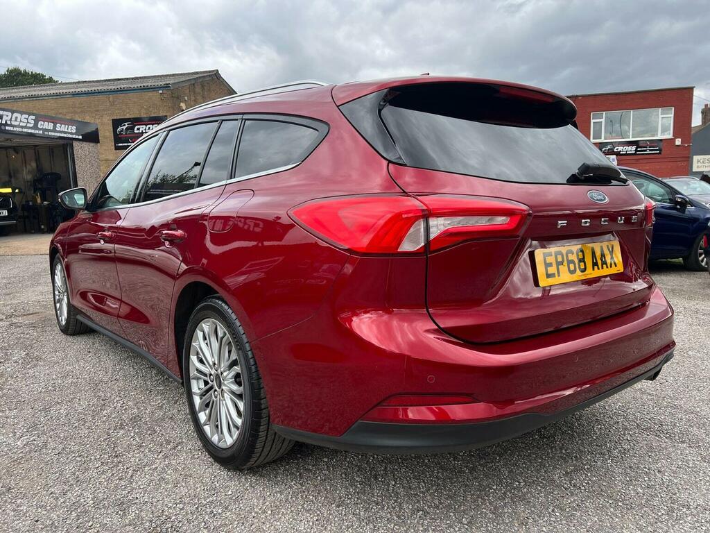 Ford Focus Estate 2.0 Ecoblue Titanium X Euro 6 Ss 20 EP68AAX Red #2