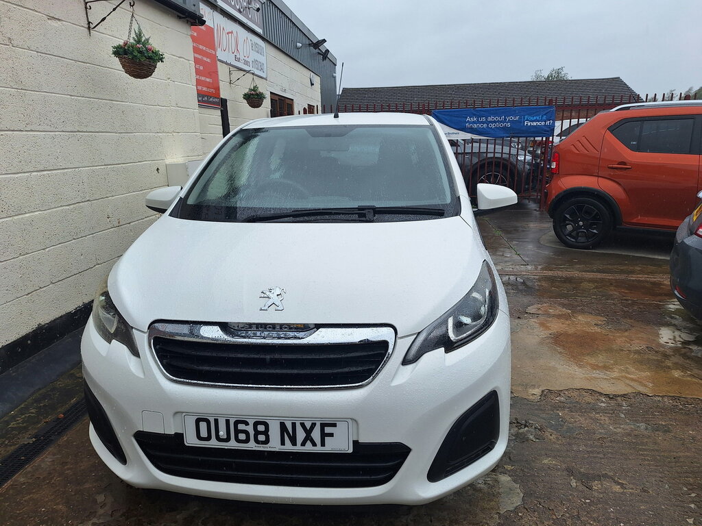 Peugeot 108 1.0 Active Hatchback Euro 6 72 White #2