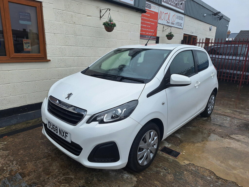 Peugeot 108 1.0 Active Hatchback Euro 6 72 White #3