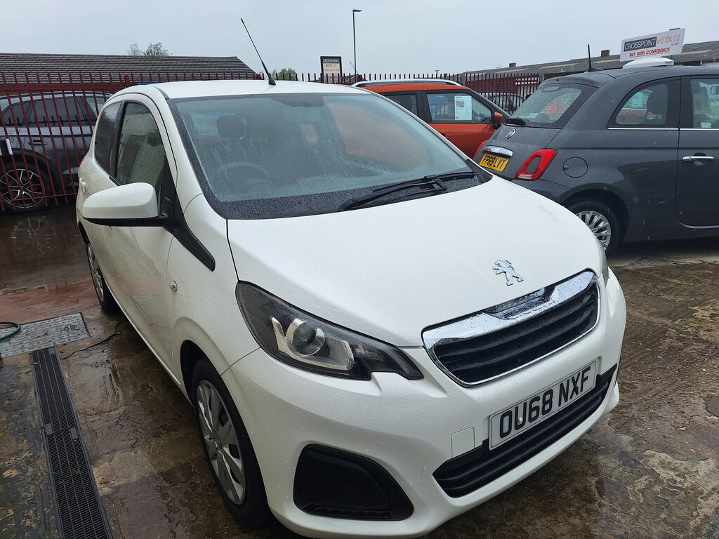 Peugeot 108 1.0 Active Hatchback Euro 6 72 White