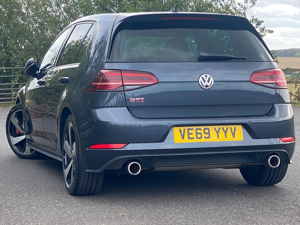 Volkswagen Golf Gti Performance Tsi Dsg Blue #3