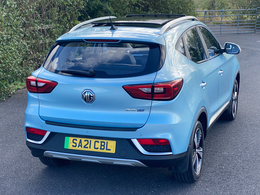 MG ZS 105Kw Excite Ev Blue #33