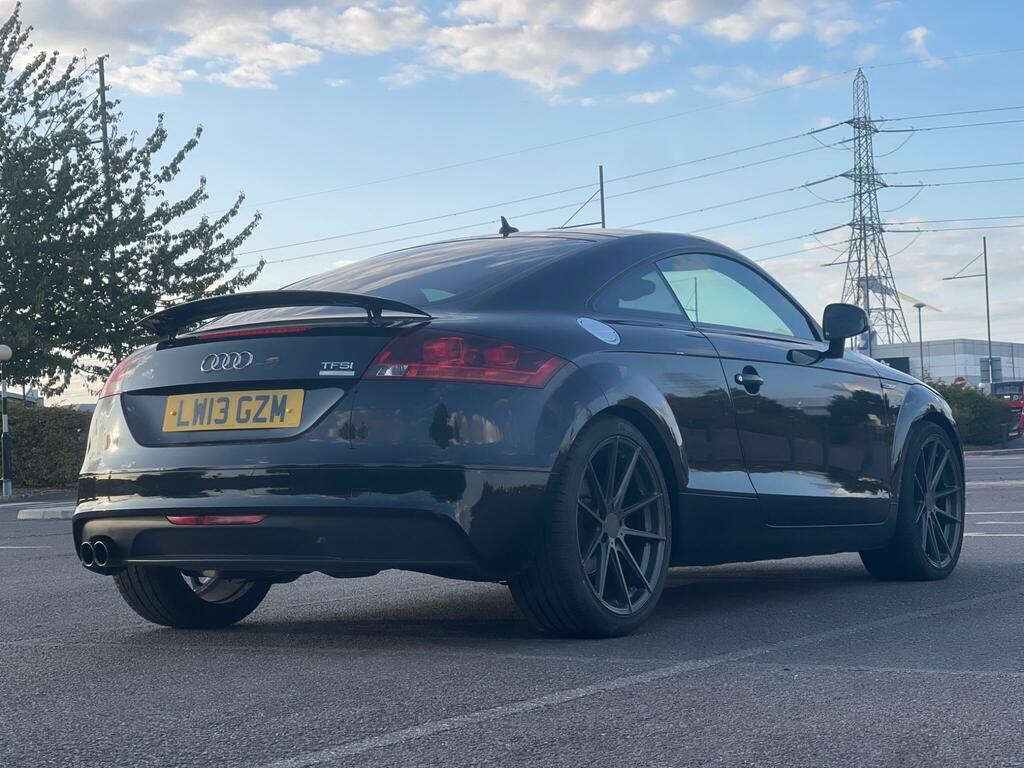 Audi TT Convertible 2.0 Tdi Black Edition Roadster Quattro Black #11