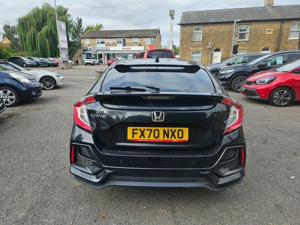 Honda Civic 1.0 Vtec Turbo Ex Cvt Euro 6 S S Black #6