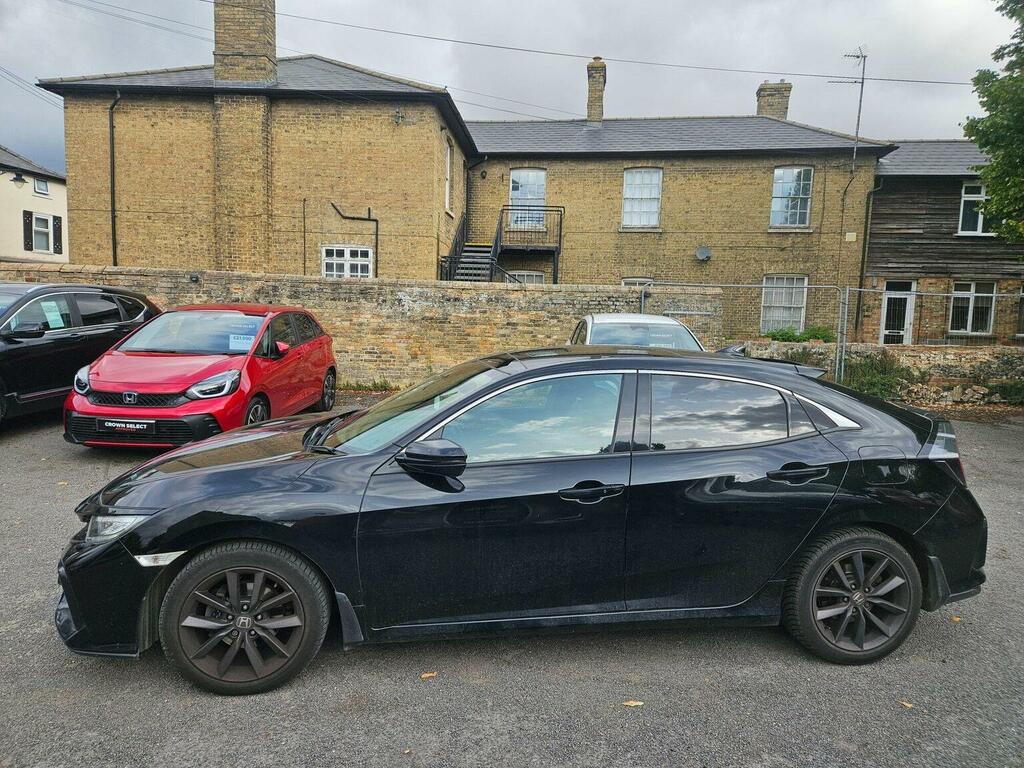 Honda Civic 1.0 Vtec Turbo Ex Cvt Euro 6 S S Black #4