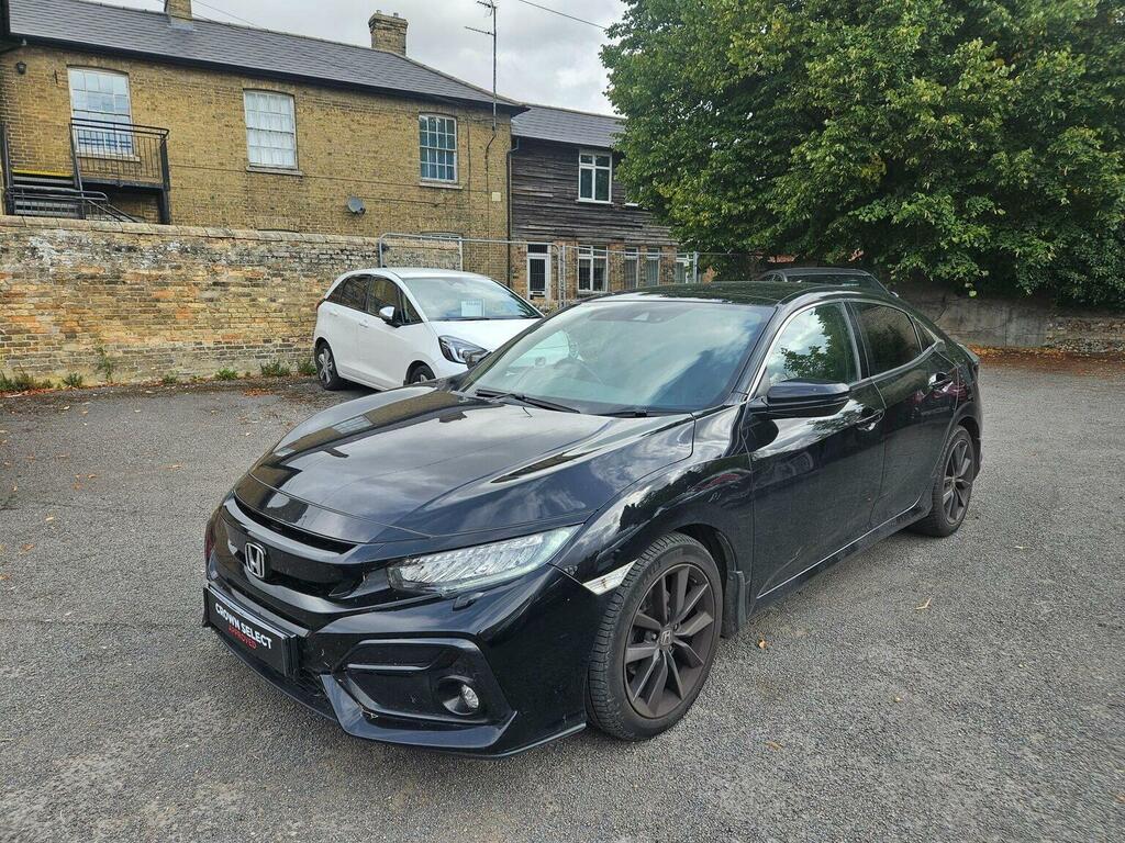 Honda Civic 1.0 Vtec Turbo Ex Cvt Euro 6 S S Black #3
