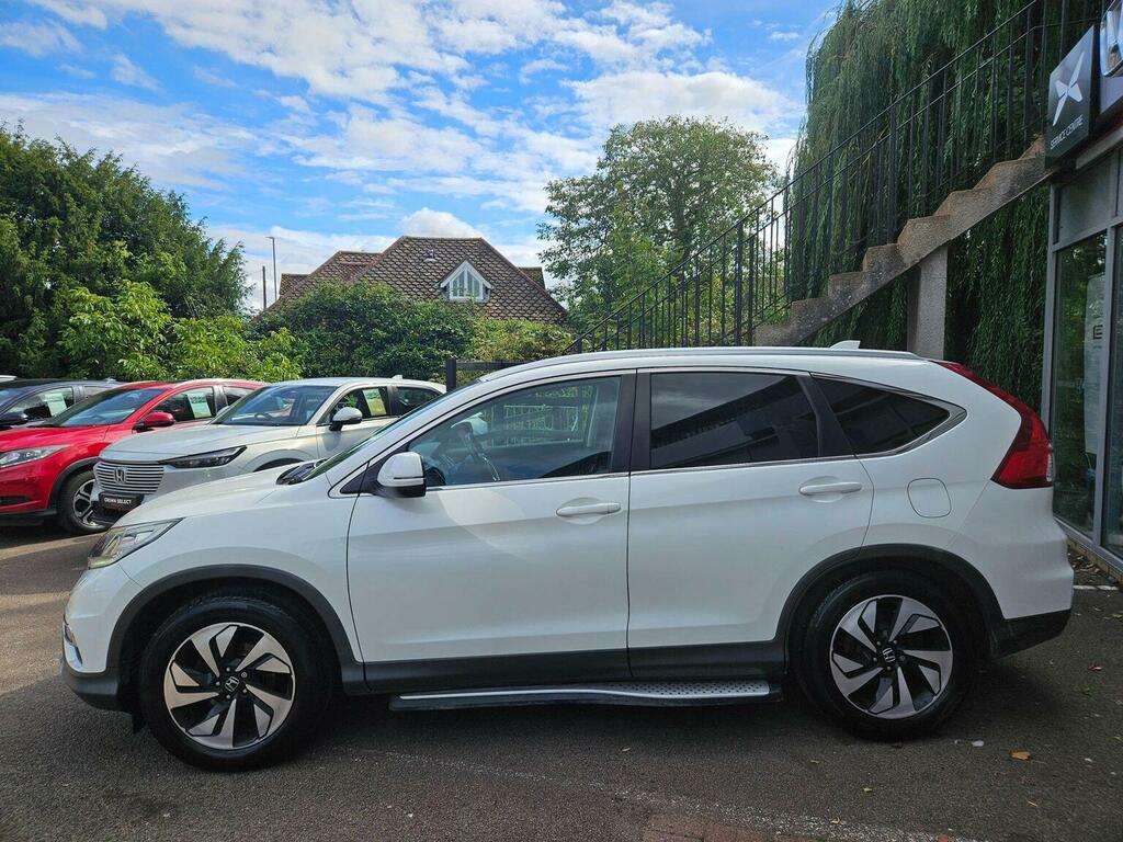 Honda Cr-V 1.6 I-dtec Sr Euro 6 S S White #4
