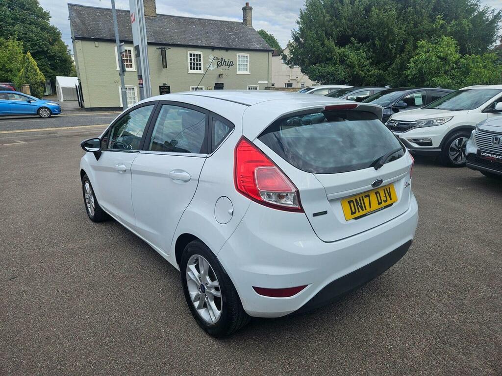 Ford Fiesta 1.0T Ecoboost Zetec Euro 6 S S White #4