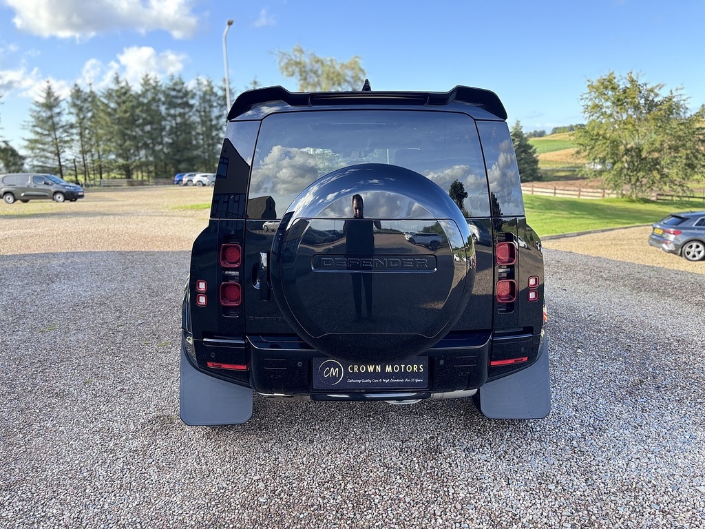 Land Rover Defender 110 Suv SP73OMW Black #6