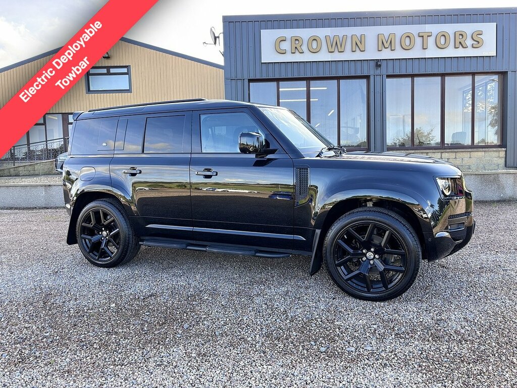 Land Rover Defender 110 Suv SP73OMW Black
