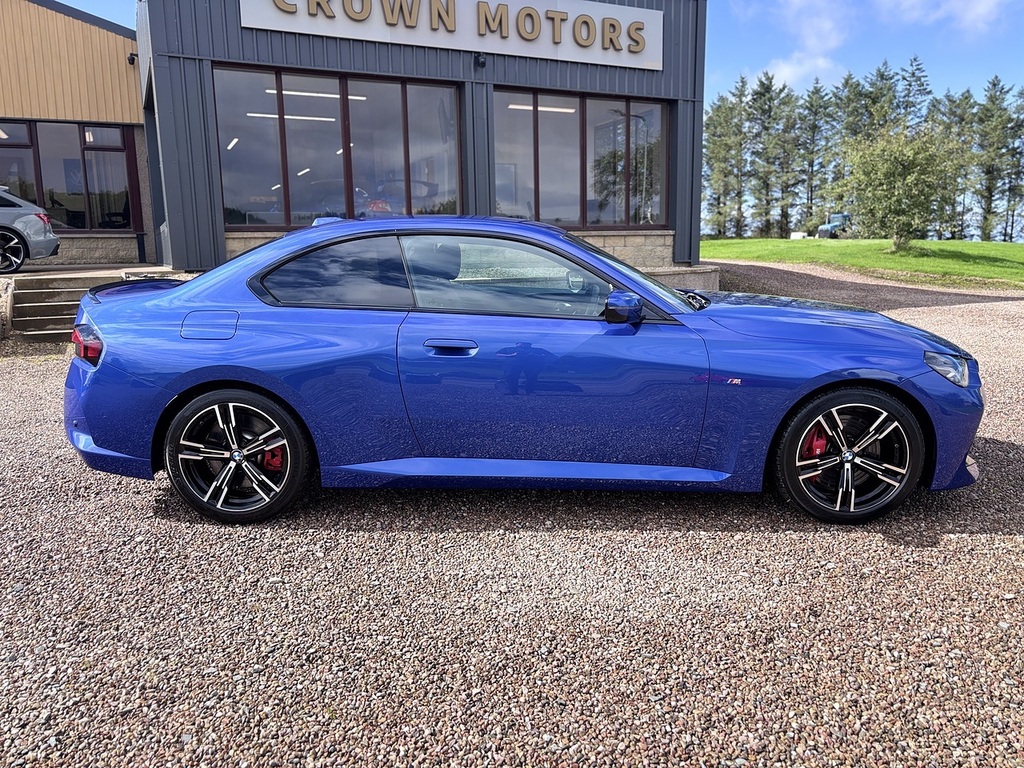 BMW 2 Series Coupe SV74ZRO Blue #3