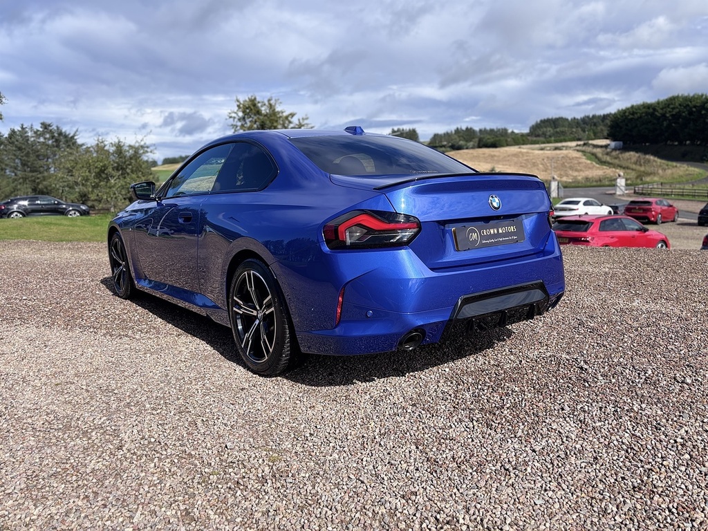BMW 2 Series Coupe SV74ZRO Blue #6