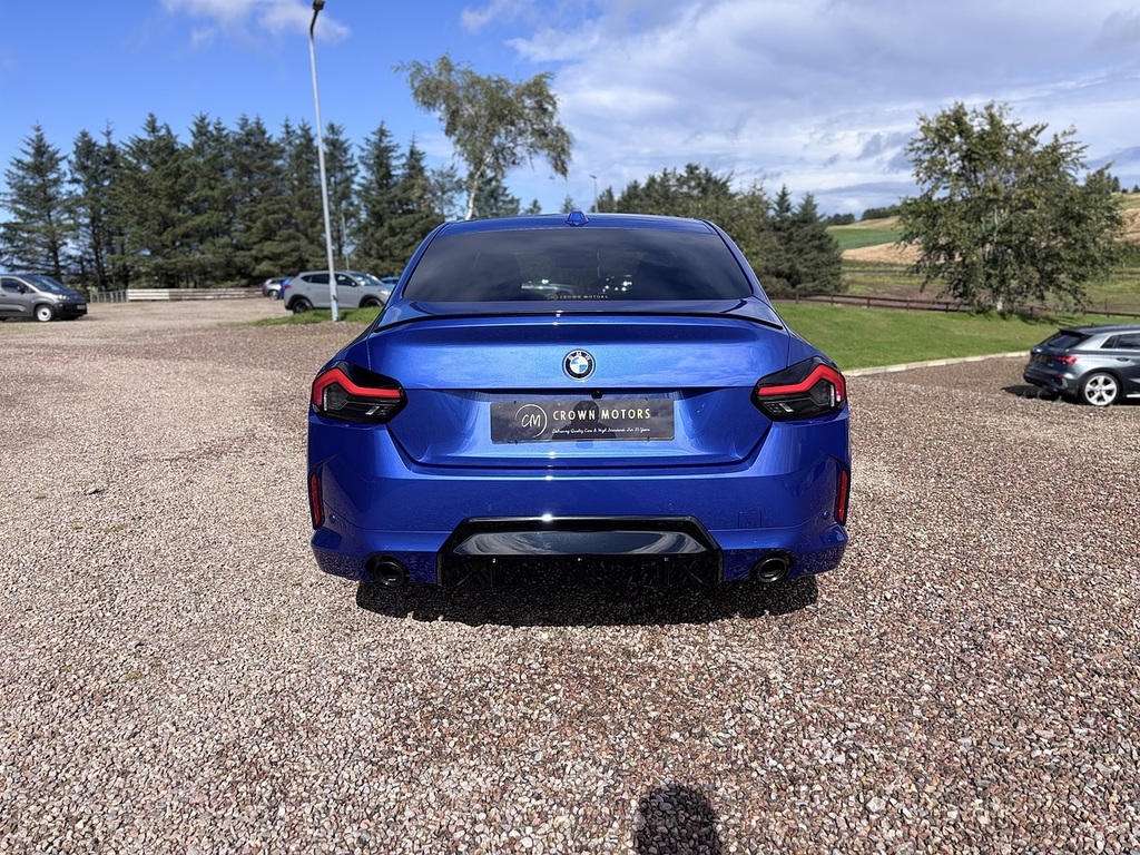 BMW 2 Series Coupe SV74ZRO Blue #5