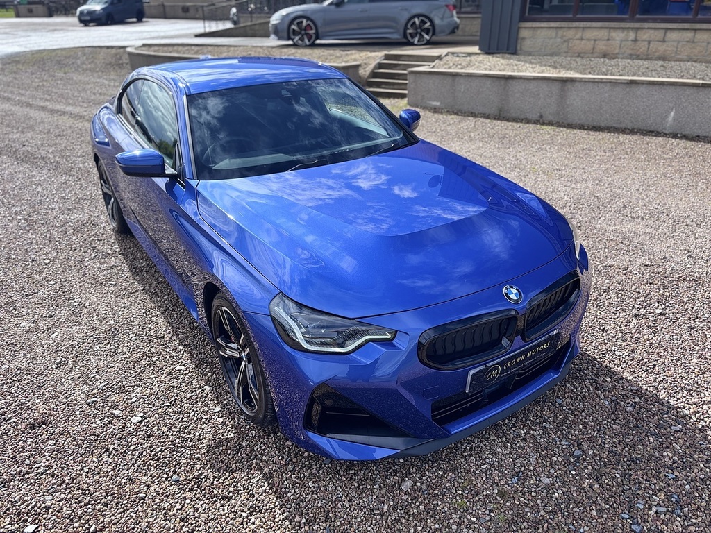 BMW 2 Series Coupe SV74ZRO Blue #2