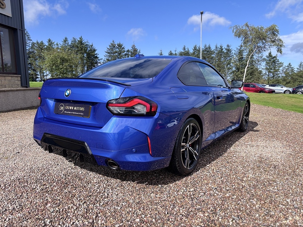 BMW 2 Series Coupe SV74ZRO Blue #4