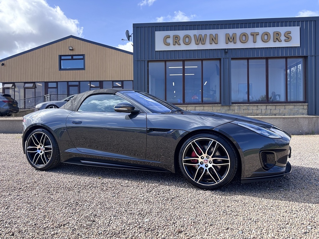 Jaguar F-Type F-type I4 Chequered Flag Grey