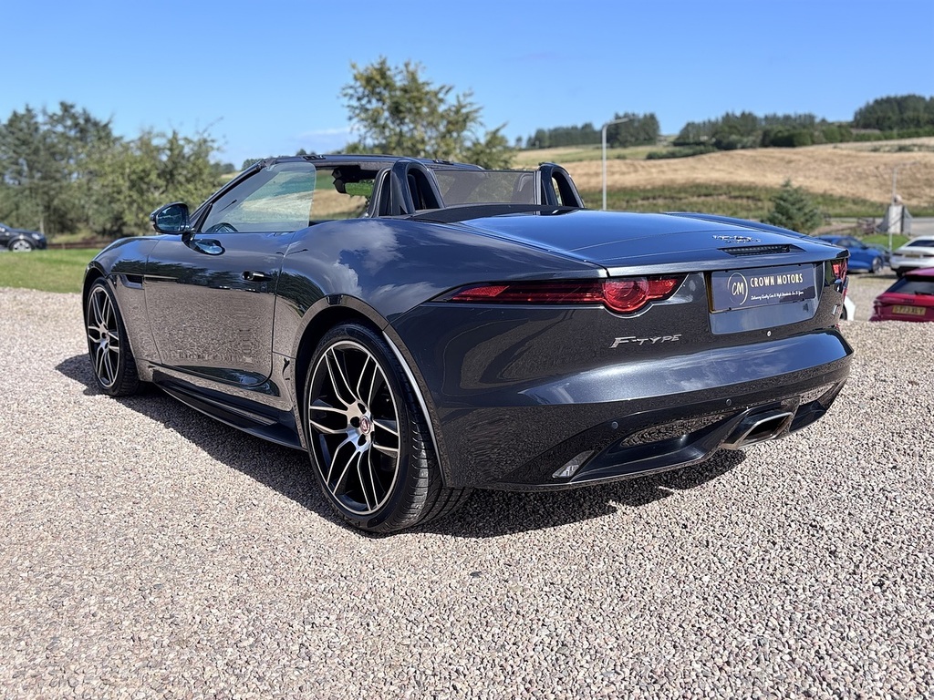 Jaguar F-Type 2019 3.0 V6 R-dynamic 336 Bhp White #8