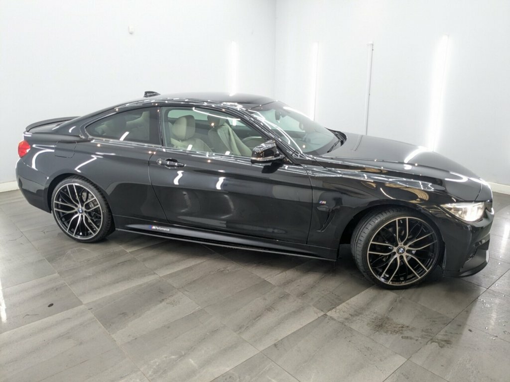 BMW 4 Series Gran Coupe 2L M Sport Black #2