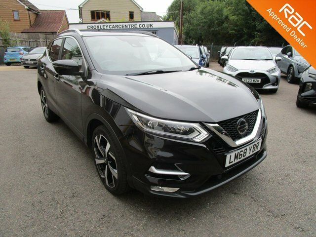 Nissan Qashqai 1.3 Dig-t Tekna Suv Dct Euro 6 S Black