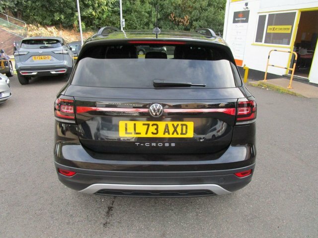 Volkswagen T-Cross 1.0 Tsi Black Edition Suv Dsg Euro 6 S Black #6