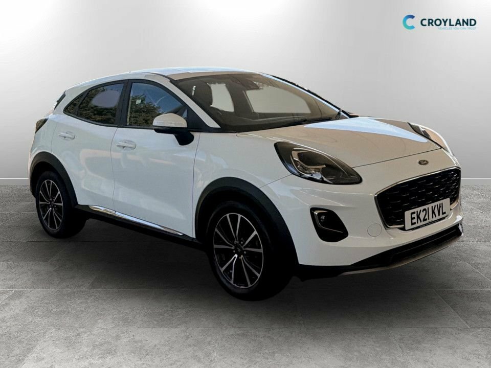 Ford Puma 1L Titanium White