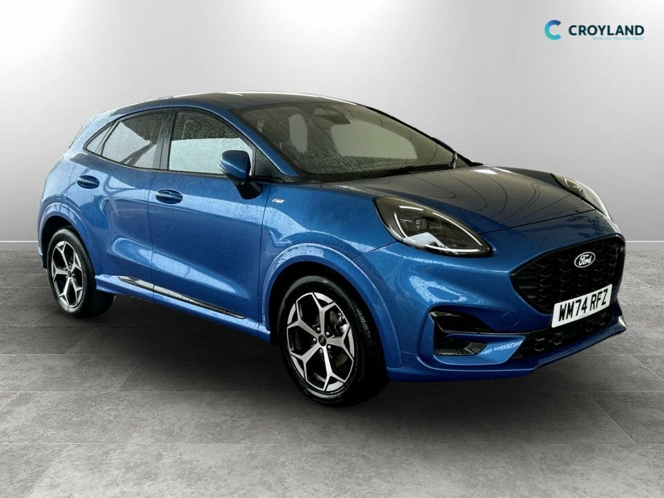 Ford Puma 1L St-line Blue