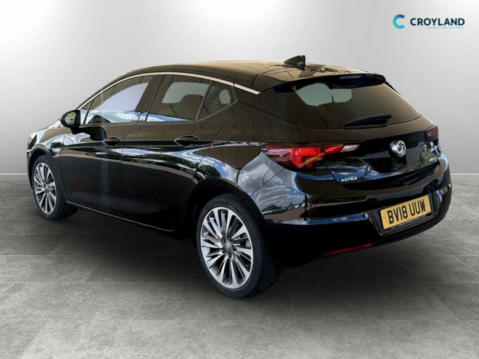 Vauxhall Astra 1L Elite Nav BV18UUW Black #3