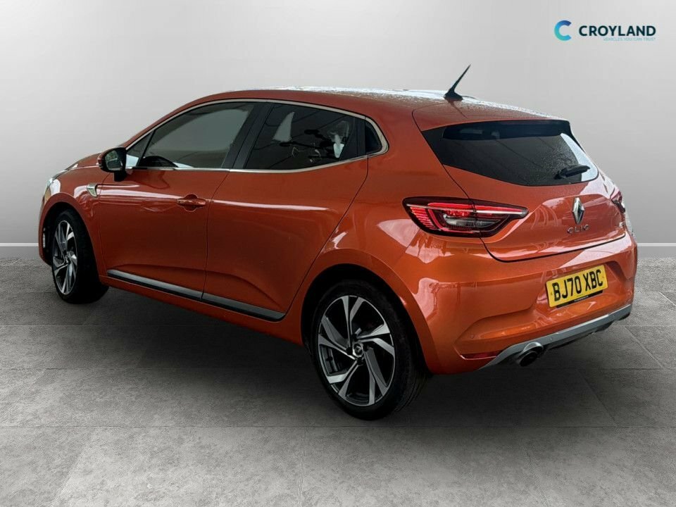 Renault Clio 1L Rs Line BJ70XBC Orange #3