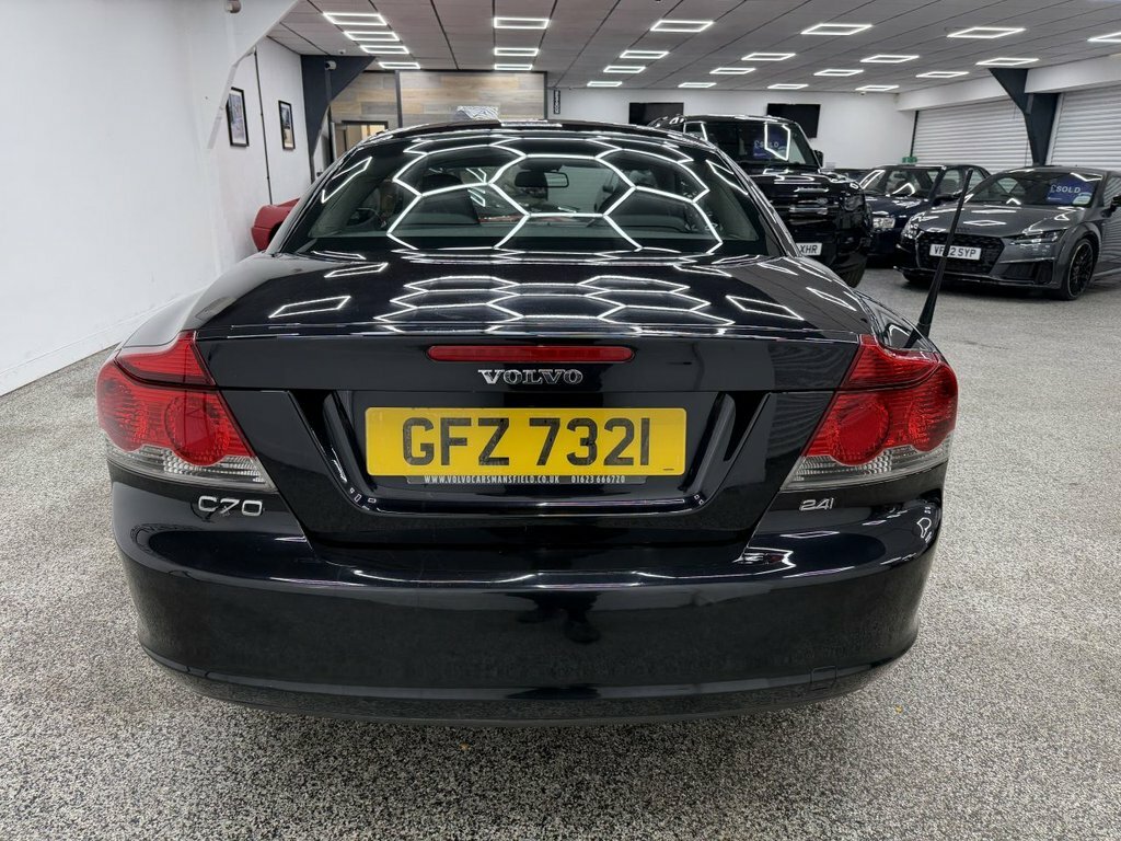 Volvo C70 Convertible Black #4