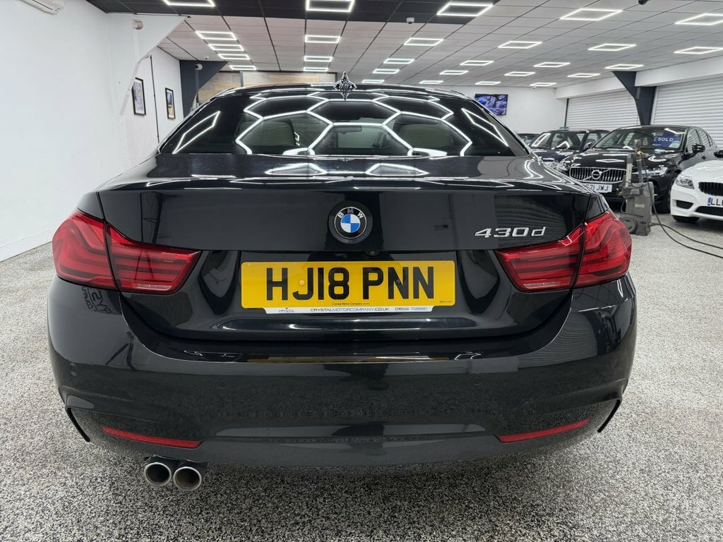 BMW 4 Series Gran Coupe 3L M Sport Black #3