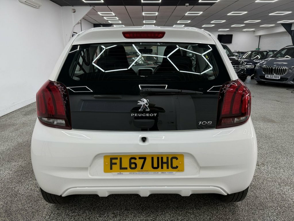 Peugeot 108 1L Active White #4