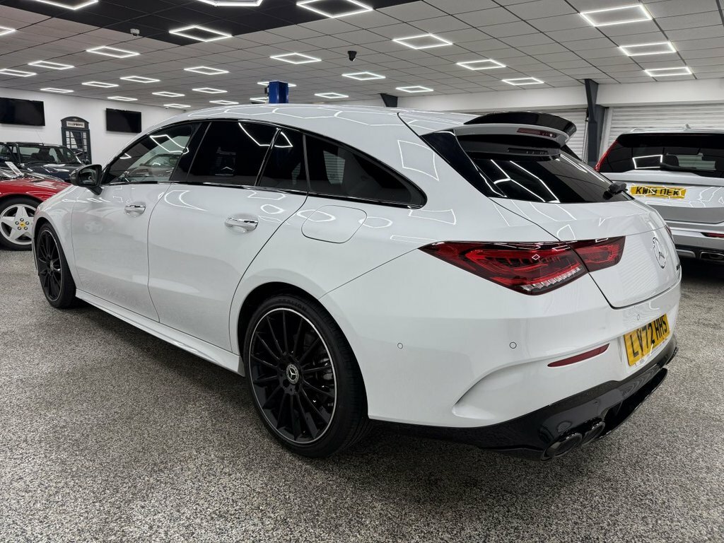 Mercedes-Benz CLA Class 1.3L Amg Line Night Edition White #5