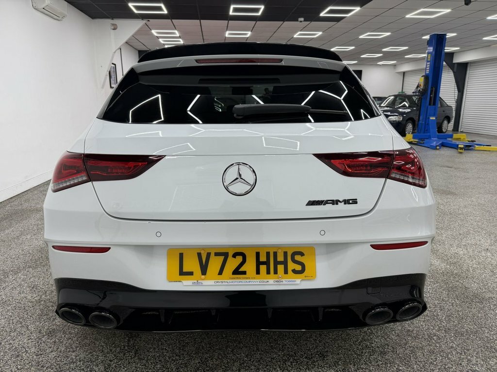Mercedes-Benz CLA Class 1.3L Amg Line Night Edition White #4
