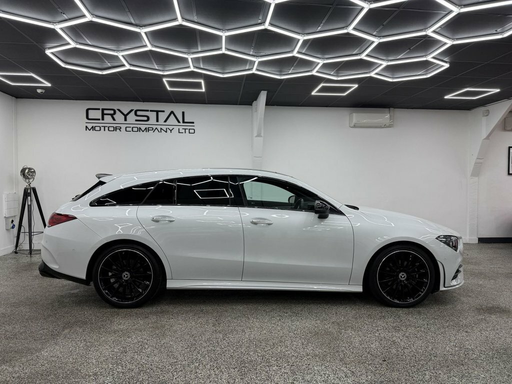 Mercedes-Benz CLA Class 1.3L Amg Line Night Edition White #2